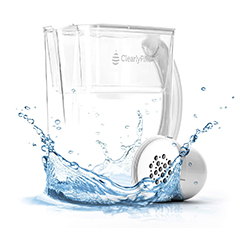 Clearly Filtered Water Filter Pitcher