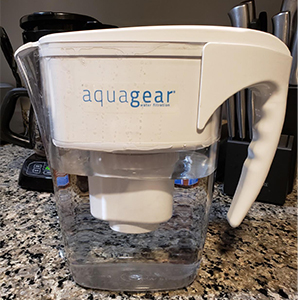 Aquagear Water Filter Pitcher design