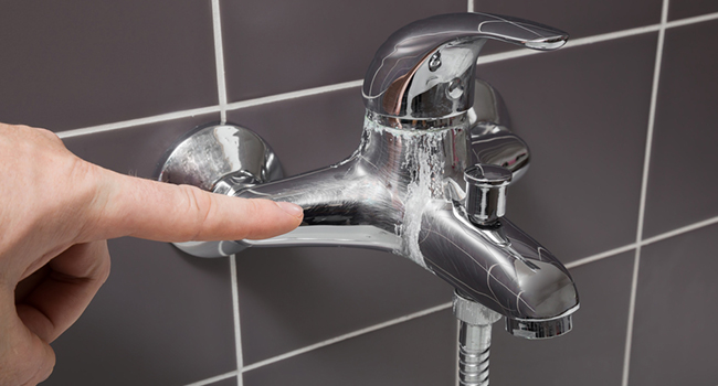Hard water stain