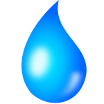 cropped rainfall showerhead