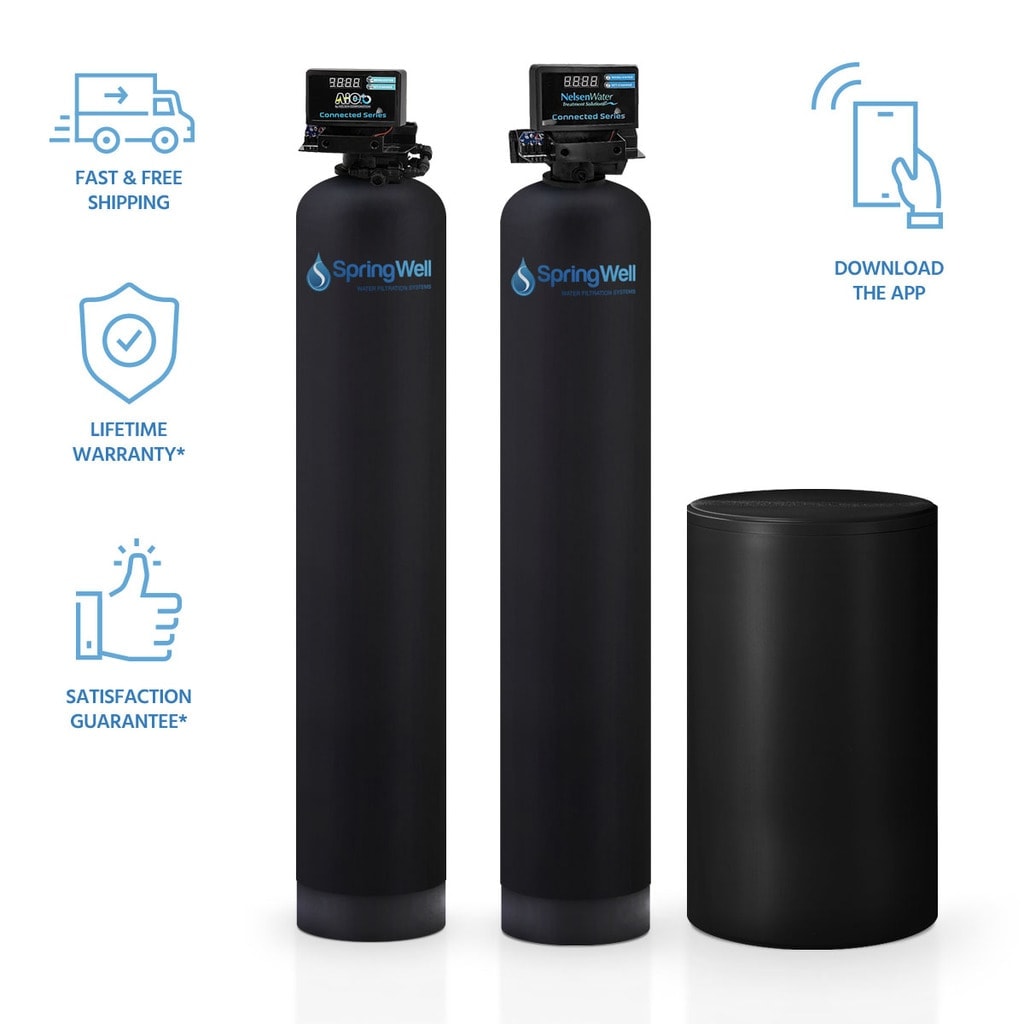 springwell softener well water iron