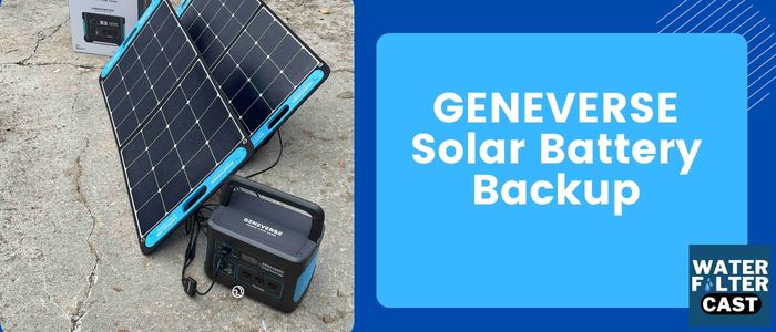 GENEVERSE Solar Battery Backup